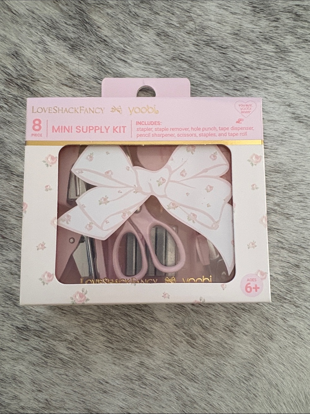 LoveShackFancy x Target Yoobi Blooming Heirloom Mini Supply Kit